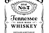 Jack Daniels Logo Png  Free Transparent Png Logos intended for Jack Daniels Label Template