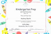 Kindergarten Promotion Certificates  Toha pertaining to Promotion Certificate Template