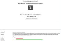 Konfigurations Und Compliance Test Mit Einem Oracle Database Cloud within Compliance Monitoring Report Template
