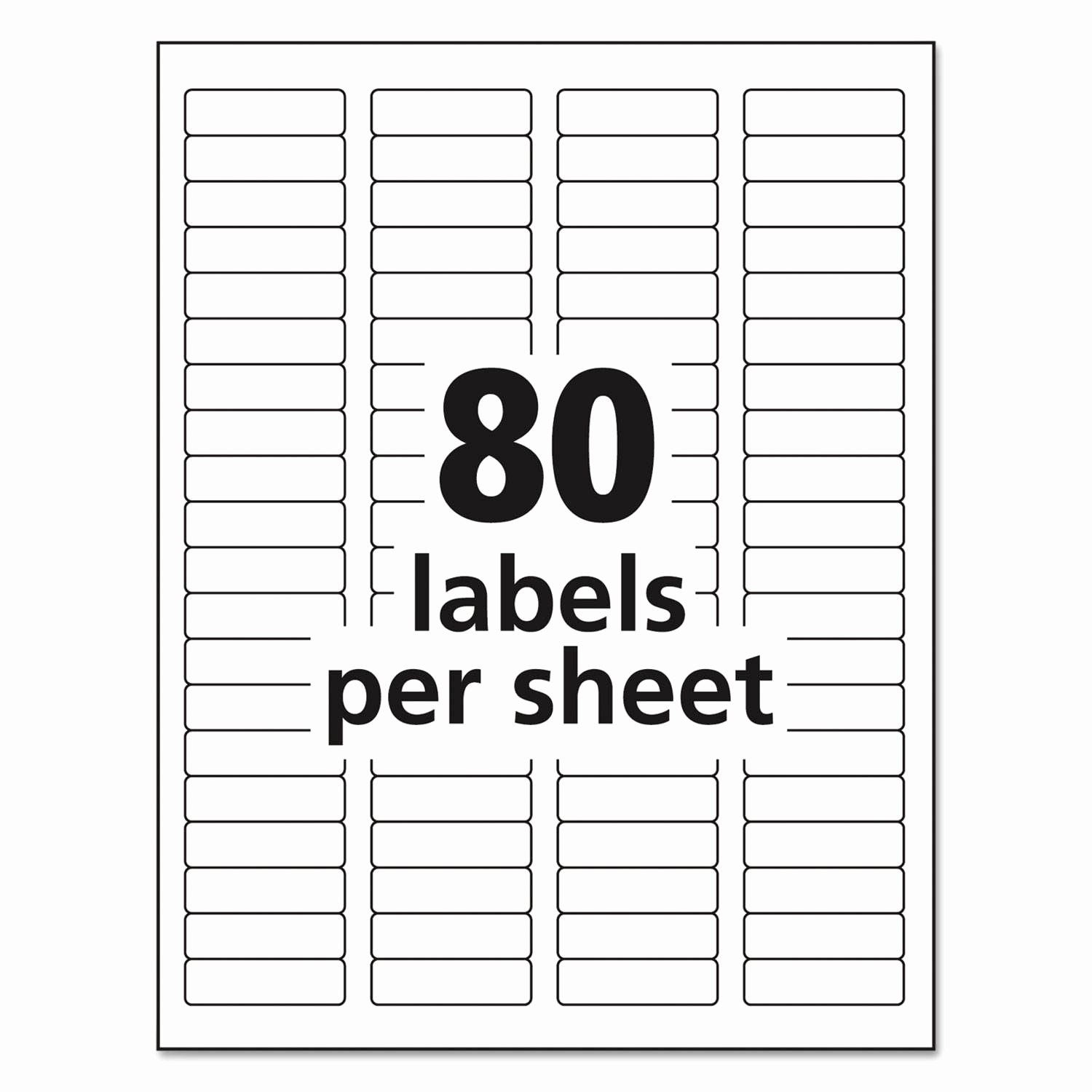 Label Printing Template Per Sheet – Amandaeca inside Label Template 80 Per Sheet