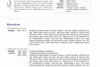 Latex Resume Template Software Engineer  Pictimilitude for Latex Technical Report Template