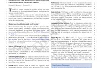 Latex Templates » Academic Journals for Academic Journal Template Word