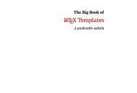 Latex Templates » Title Pages intended for Latex Template For Report