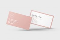 Laurel Gold Google Docs Business Card Template  Stand Out Shop intended for Business Card Template For Google Docs