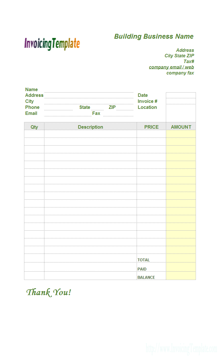 Lawn Care Invoice Template with regard to Lawn Maintenance Invoice Template