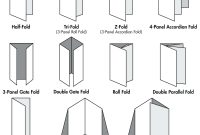 Legal Size Brochure Template Blog Types Of Paper Folds Free regarding Brochure Folding Templates