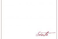 Letter From Santa Template Ideas Breathtaking Format Free Elf On in Santa Letter Template Word