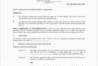 Living Together Agreement Template Free Amazing Agreement Template throughout Free Cohabitation Agreement Template
