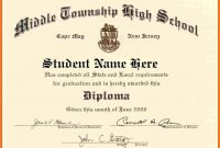 Looking For High School Diploma Template Word For Free Here You Go in Free School Certificate Templates
