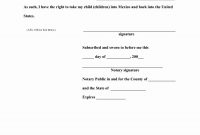 Luxe Images De Child Relocation Agreement Template  Exemple D throughout Child Relocation Agreement Template
