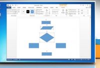 Make A Flowchart In Microsoft Word   Youtube with How To Create A Template In Word 2013
