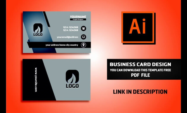 Make Business Cards Free Then Business Card Design Vector File Free within Templates For Visiting Cards Free Downloads