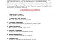 Market Analysis Examples  Pdf Word Pages  Examples throughout Market Research Report Template