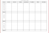 Meal Planning Calendar Template Plan Day Menu Planner Elegant throughout Menu Schedule Template