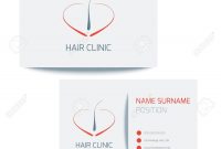 Medical Business Card Template With Hair Follicle Icon Vector throughout Medical Business Cards Templates Free