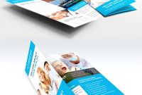Medical Care And Hospital Trifold Brochure Template Free Psd throughout Medical Office Brochure Templates