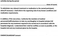 Medical Consent Form Medical Consent Form  Printables  Consent inside Medical Legal Report Template