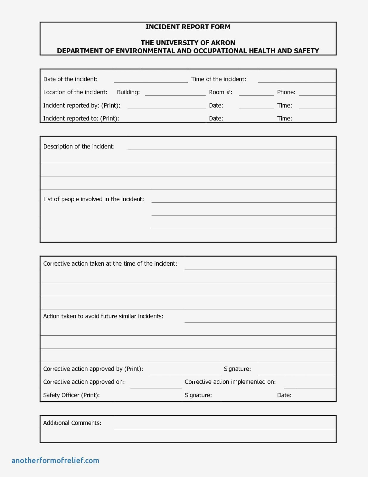 Medication Incident Report Form Template – Kairoterrains – Form throughout Medication Incident Report Form Template