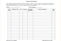 Medication List Form Template  Ideas Astounding Personal pertaining to Blank Medication List Templates