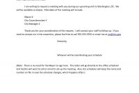 Meeting Request Email Template Invitation Sample Write Doc Business for Business Meeting Request Template