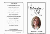 Memorial Cards For Funeral Template Free Fresh  Printable Funeral intended for Remembrance Cards Template Free