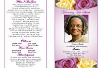 Memorial Service Programs Sample  Choose From A Variety Of Cover throughout Remembrance Cards Template Free
