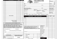 Michigan Auto Repair Invoice  Business Form Printing  Designsnprint intended for Mechanic Shop Invoice Templates