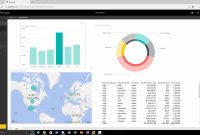 Microsoft Power Bi A Powerful Cloud Based Business Analytics Service for Business Intelligence Powerpoint Template