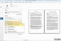 Microsoft Word Tutorial How To Print A Booklet  Lynda  Youtube regarding Office Word Brochure Template