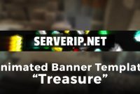 Minecraft Server Banner Template Gif  "treasure" for Minecraft Server Banner Template