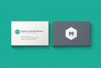 Minimal Business Cards Mockup Psd Template Available For Free regarding Templates For Visiting Cards Free Downloads