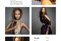 Modeling Comp Card Template Designing Women Fash Model Comp throughout Zed Card Template Free