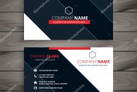 Modern Business Card Design Template — Stock Vector © Starline regarding Modern Business Card Design Templates