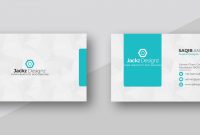 Modern Business Card Template with regard to Buisness Card Templates