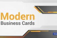 Modern Business Card Templates  Psd Ai Word  Free  Premium intended for Free Business Cards Templates For Word