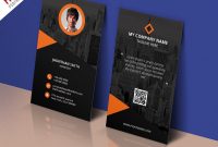 Modern Corporate Business Card Template Free Psd  Psdfreebies throughout Free Personal Business Card Templates