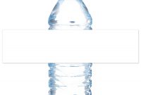 Mrlabel Waterproof Matte White Water Bottle Labels – For Inkjet in Mineral Water Label Template