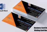 Ms Office Business Card Templates Template Microsoft Word throughout Business Card Template For Word 2007
