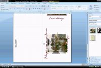 Ms Word Tutorial Part   Greeting Card Template Inserting And in Birthday Card Template Microsoft Word