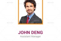 Multipurpose Business Id Card Templatedotnpix  Graphicriver intended for Teacher Id Card Template