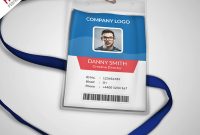 Multipurpose Company Id Card Free Psd Template  Psdfreebies with regard to Template For Id Card Free Download