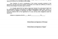 Mutual Termination Of Agency Agreement  Legal Forms And Business intended for Termination Of Shareholders Agreement Template