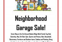 Neighborhood Garage Sale Flyer Template  Yahoo Image Search Results intended for Garage Sale Flyer Template Word