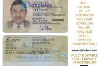 New  Editable Id Card Templates  Business Letters Blog with Georgia Id Card Template