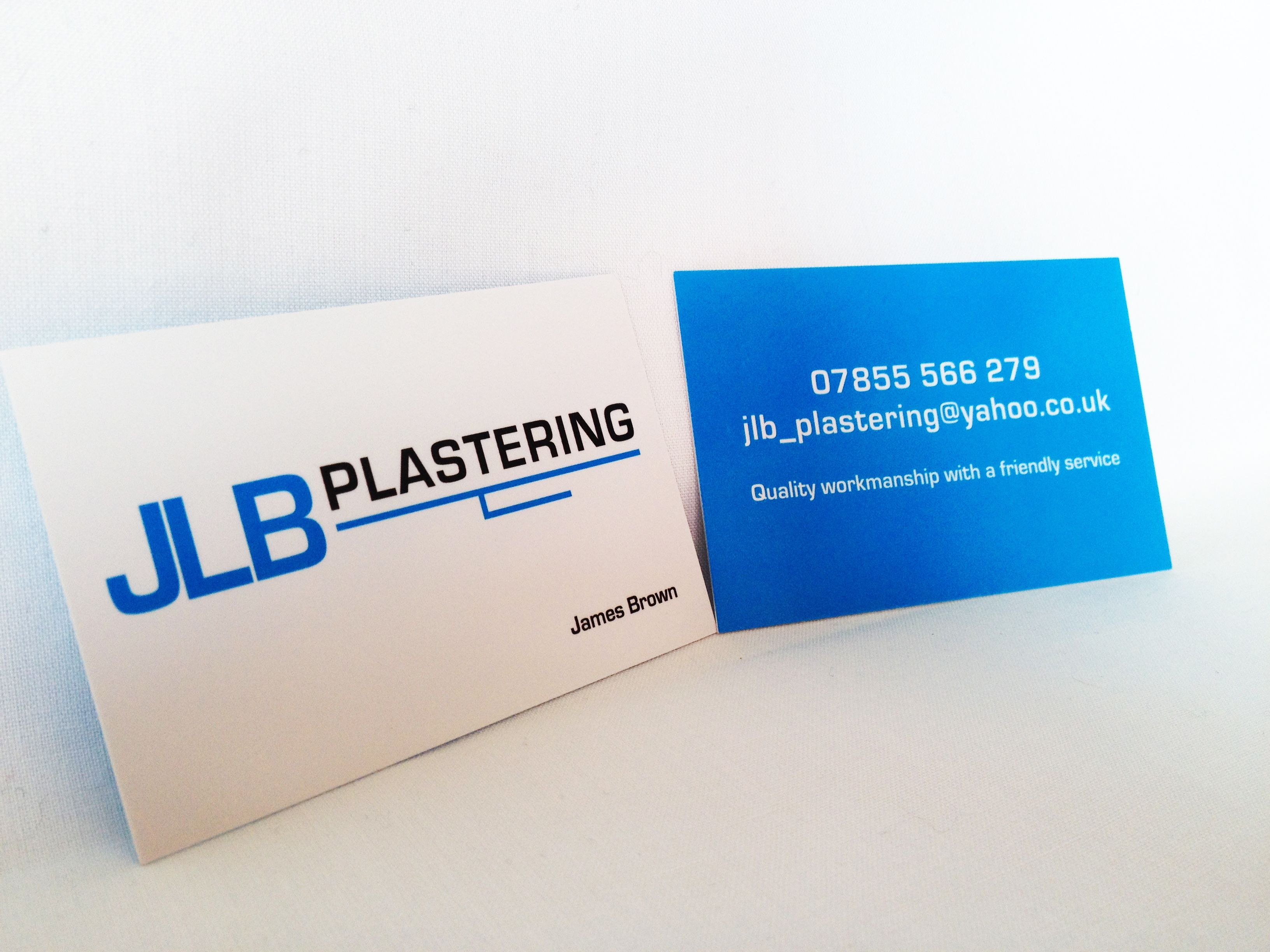 New Jlb Plastering Business Cards And Logo Design  Logo throughout Plastering Business Cards Templates