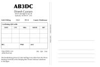 New Qsl Cards Design – Abdc's Ham Radio Blog within Qsl Card Template