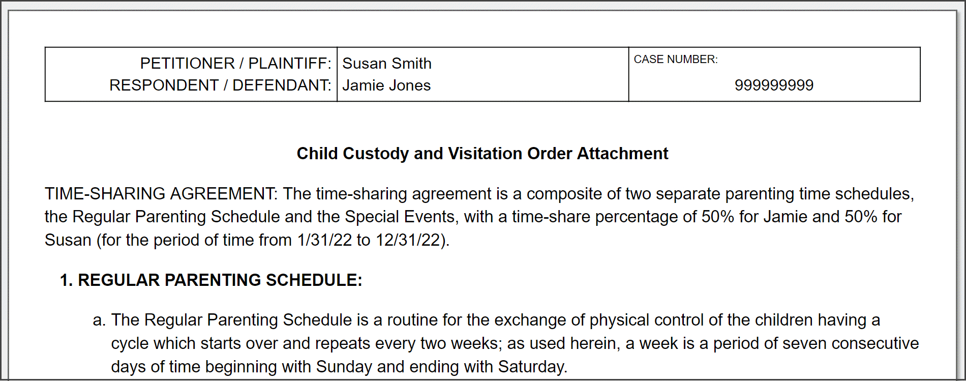 New York Parenting Plans And Custody Agreements Ny for Child Relocation Agreement Template