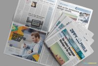 Newspaper Mockups  Free Psd Download  Zippypixels intended for Free Newspaper Advertising Contract Template