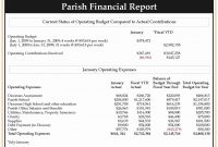 Non Profit Financial Statement Template Excel Then Monthly Financial with Non Profit Monthly Financial Report Template