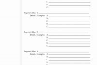 Note Taking Template Word Inspirational Best S Of Outline Notes with regard to Note Taking Template Word